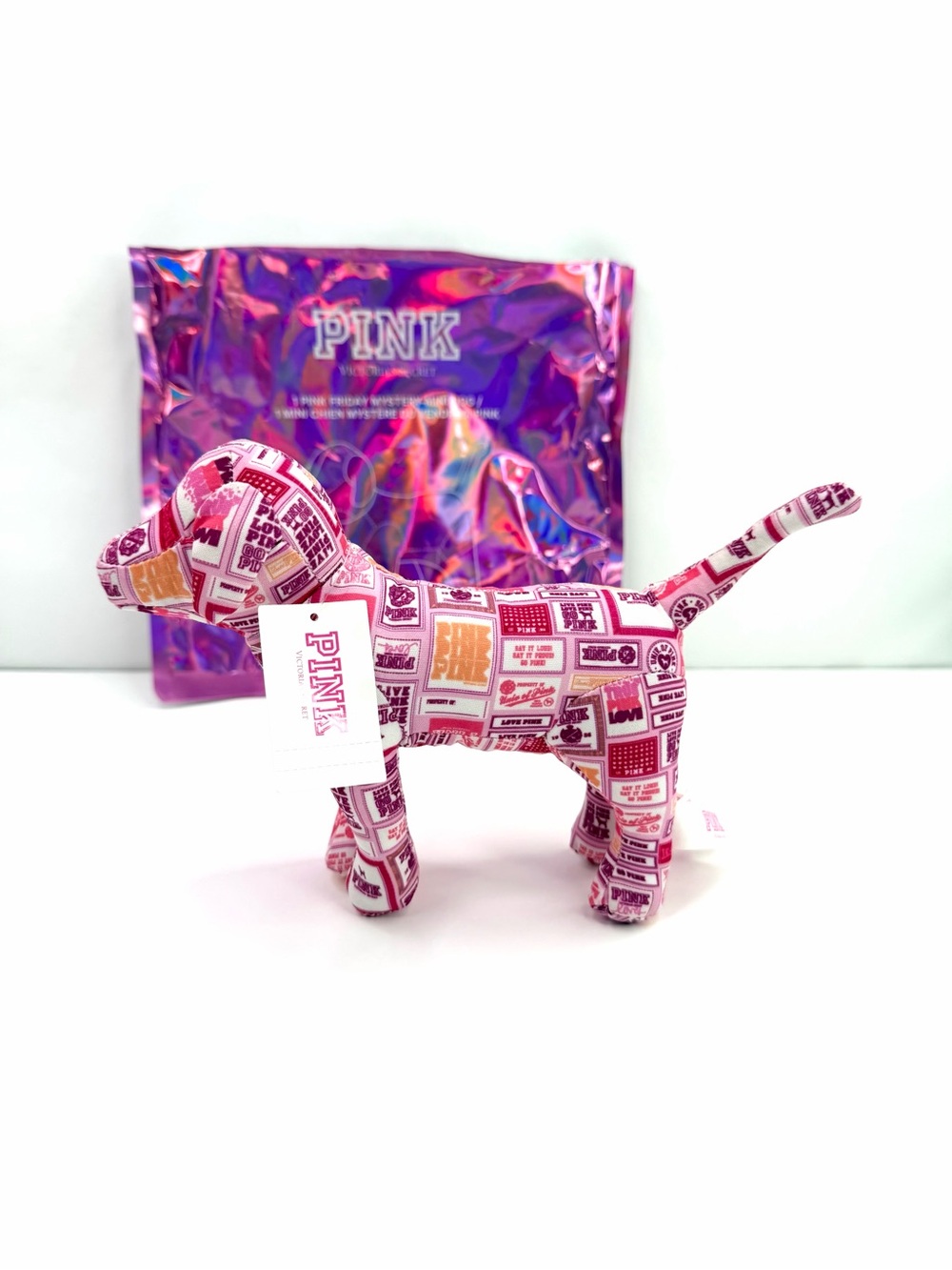 PINK Victoria's Secret Pink Friday Mini Dog Plush